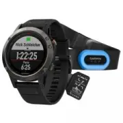 Garmin Fenix 5 Sapphire Black Bundle GPS (010-01688-32)