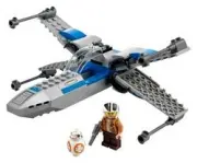 Lego Истребитель Сопротивления типа X - Star Wars № 75297