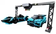 Lego Formula E Panasonic Jaguar Racing GEN2 car & Jaguar I-PACE eTROPHY - Speed Champions № 76898
