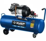 Зубр 400 л/мин, 100 л, 2200 Вт, КПМ-400-100