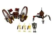 Lego Hailfire Droid & Spider Droid (Огнемётн - Star Wars № 7670