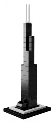 Lego Willis Tower - Architecture № 21000