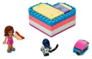 Lego Летняя шкатулка-сердечко для Оливии - Friends № 41387