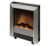 Dimplex Lee c д/у (печь) серебро