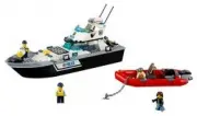 Lego Полицейский патрульный катер - City № 60129