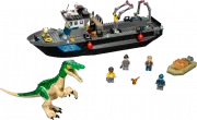 Lego Побег барионикса на катере - Jurassic World № 76942