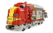 Lego Santa Fe Locomotive - City № 10020