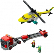 Lego Грузовик для спасательного вертолёта - City № 60343