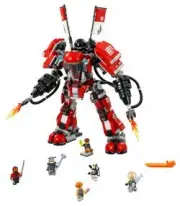 Lego Огненный робот Кая - THE NINJAGO MOVIE № 70615