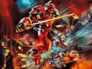 Lego 71720 Fire Stone Mech (Каменный робот огня)
