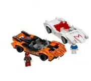 Lego Speed Racer & Snake Oiler (Гонщик Спиди - Speed Champions № 8158